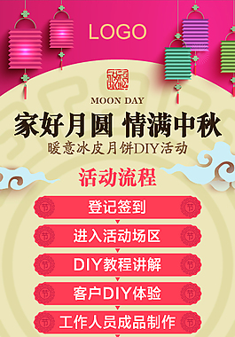 中秋活動(dòng)展架