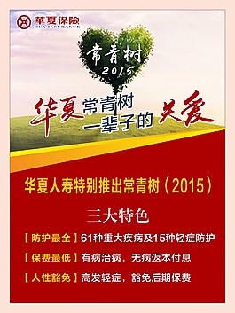 華夏人壽常青樹