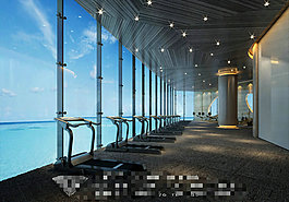 玻璃房展示3D模型