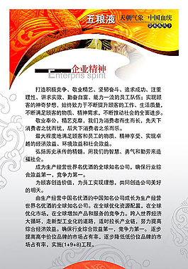 创意大气简约酒水企业制度设计