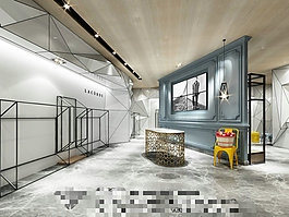 場(chǎng)景展示素材3D模型