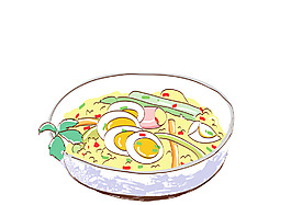 雞蛋鴨蛋 飯碗 炒飯 香菜 大蔥 辣椒