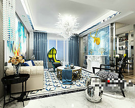 室內(nèi)房間3D模型