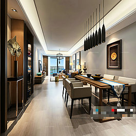 餐廳設(shè)計(jì)3D模型