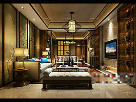 客廳素材3D模型