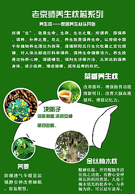 枕芯墻上燈箱宣傳海報