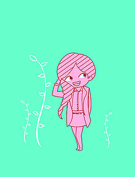 美女