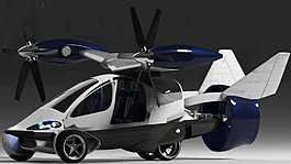 概念飛行車(chē)機(jī)械模型
