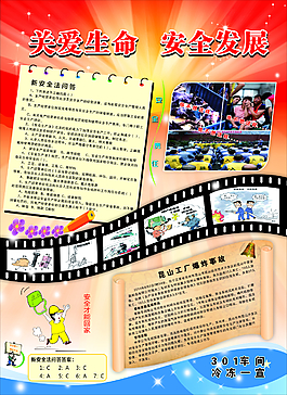 安全生产展板