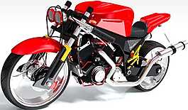 定制摩托車機(jī)械模型