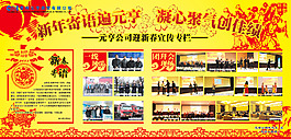 新年展板