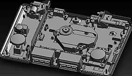 游戲機(jī)主機(jī)機(jī)械模型