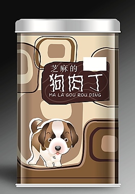 手绘罐头盒