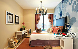 臥室設(shè)計3D模型