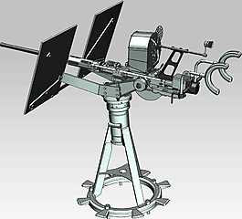機關(guān)槍機械模型