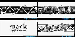 采用三角分割的企業(yè)標(biāo)志片頭AE展示