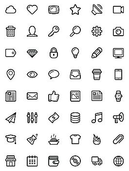 移動端矢量小icon
