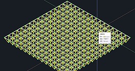 空間桁架3D圖
