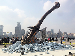 上海魔兽世界宣传图片
