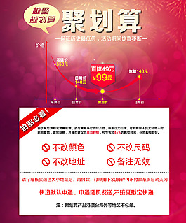 聚划算详情页规则包包聚划算
