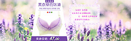 薰衣草文胸大圖海報