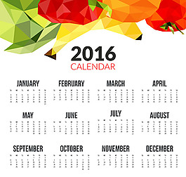 2016年水果年歷