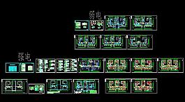 五層中學教學樓電氣施工全套圖紙