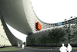體育中心建筑景觀圖片