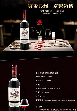 紅酒寶貝詳情頁設計