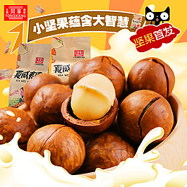 夏威夷果主圖海報