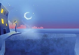 夜晚設(shè)計圖