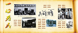 部队展板设计