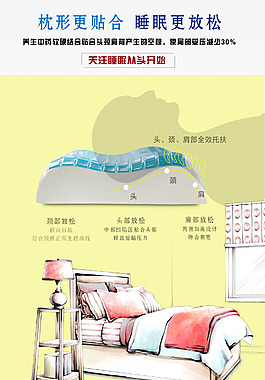 枕頭燈箱海報(bào)