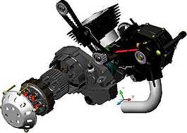 發(fā)動(dòng)機(jī)機(jī)械模型