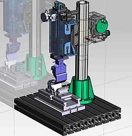 鈑金折彎機機械模型