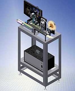 熱封編帶機機械模型