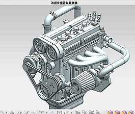 發(fā)動(dòng)機(jī)機(jī)械模型