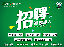 全友招聘海報圖片