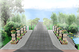 馬路景觀設(shè)計(jì)圖片