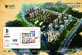 房地產(chǎn)DM單頁(yè)圖片