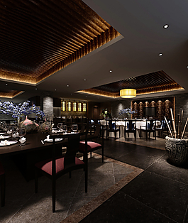現(xiàn)代餐廳設(shè)計(jì)圖片