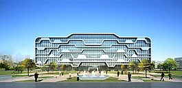 商業(yè)中心建筑景觀圖片