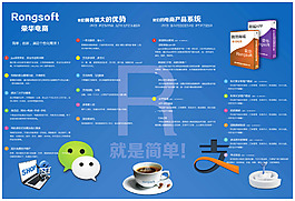 互聯(lián)網(wǎng)IT企業(yè)公司宣傳冊  二折頁