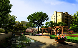 宏欣花園景觀設(shè)計圖片