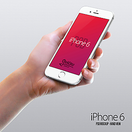 手持iPhone6圖片