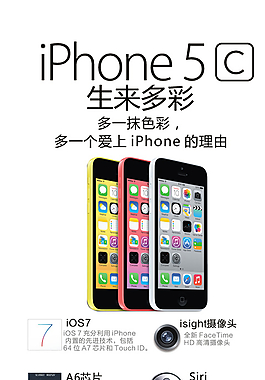Iphone5手機(jī)海報(bào)圖片
