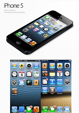 iPhone5素材