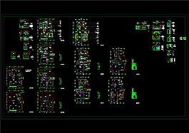 某都室內(nèi)設(shè)計裝修圖CAD圖紙