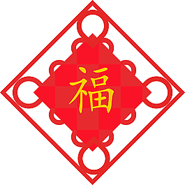 新年中國結(jié)高清CDR素材下載