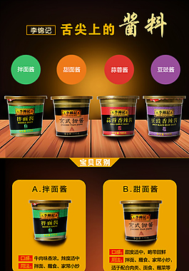 李錦記醬料海報詳情